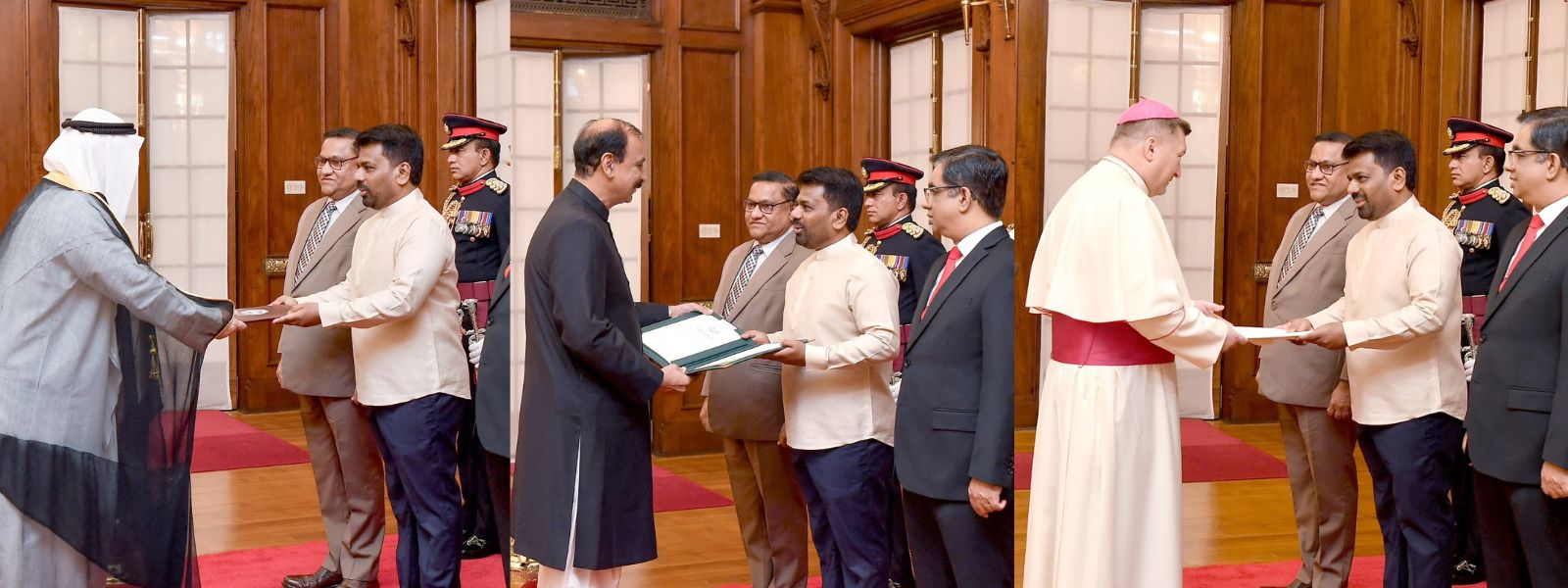 Six Newly Appointed Envoys Present Credentials
